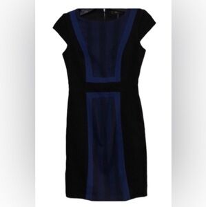 Black and blue BCBG dress stretch size 0